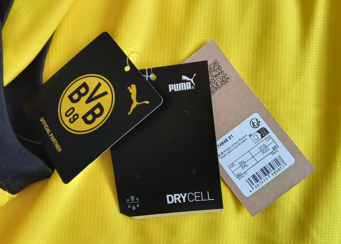 Dortmund 2024/25 Puma Home Football Shirt