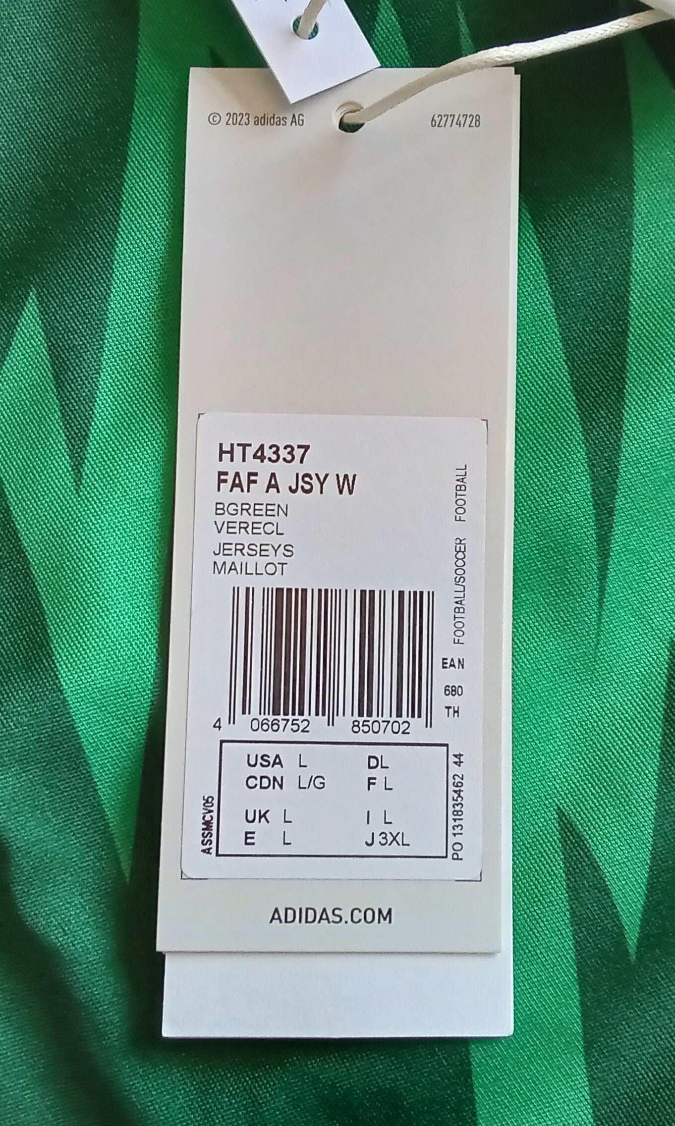 Algeria Women 2022/23 Adidas Away Football Shirt