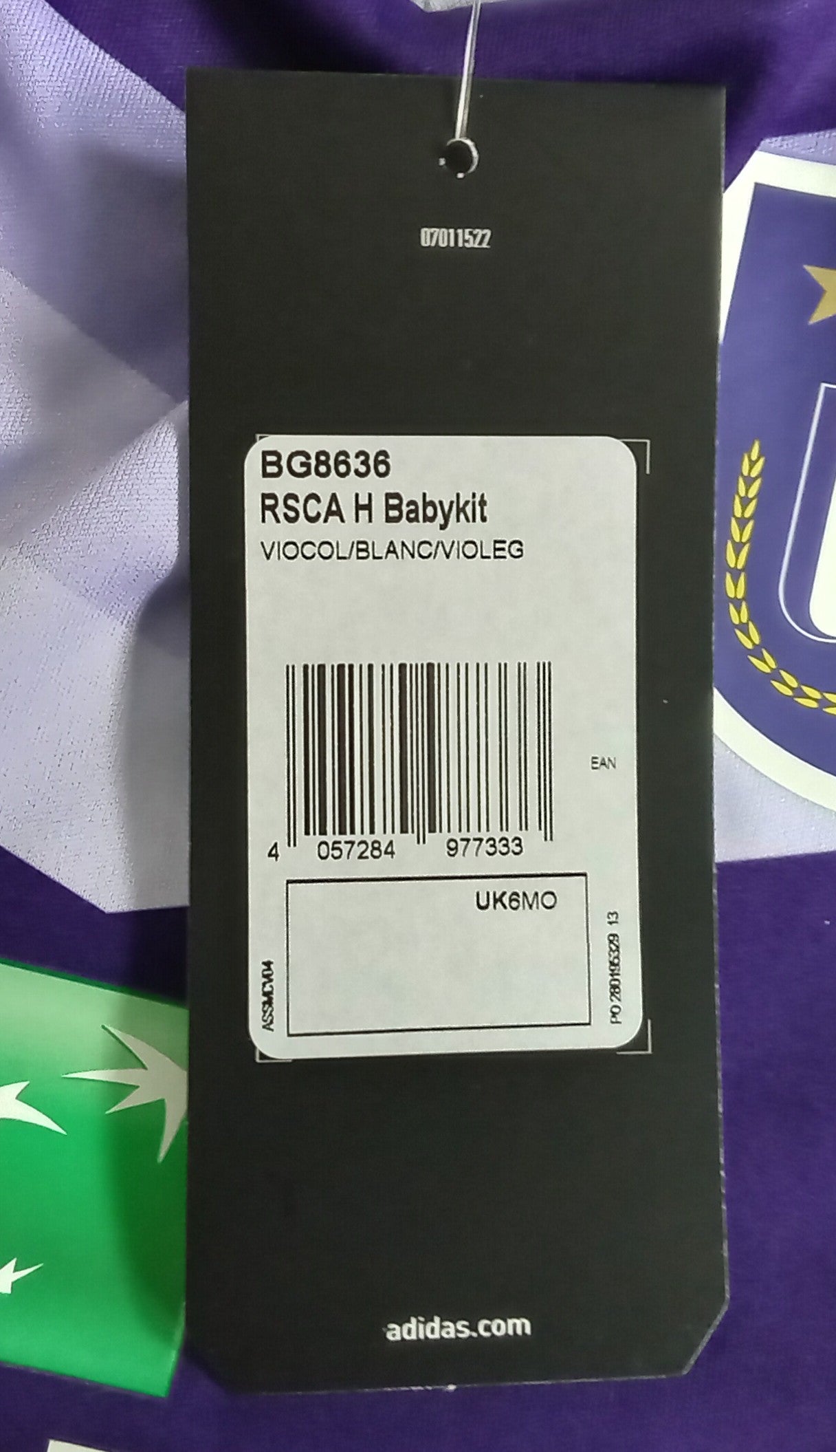 Anderlecht 2016/17 Adidas Home Football Kit