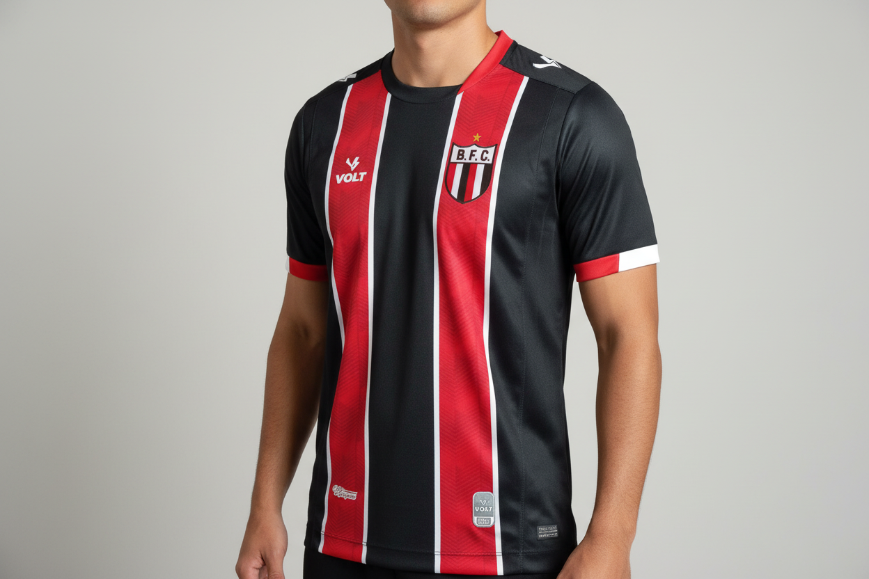 Botafogo SP 2021 Volt Away Football Shirt