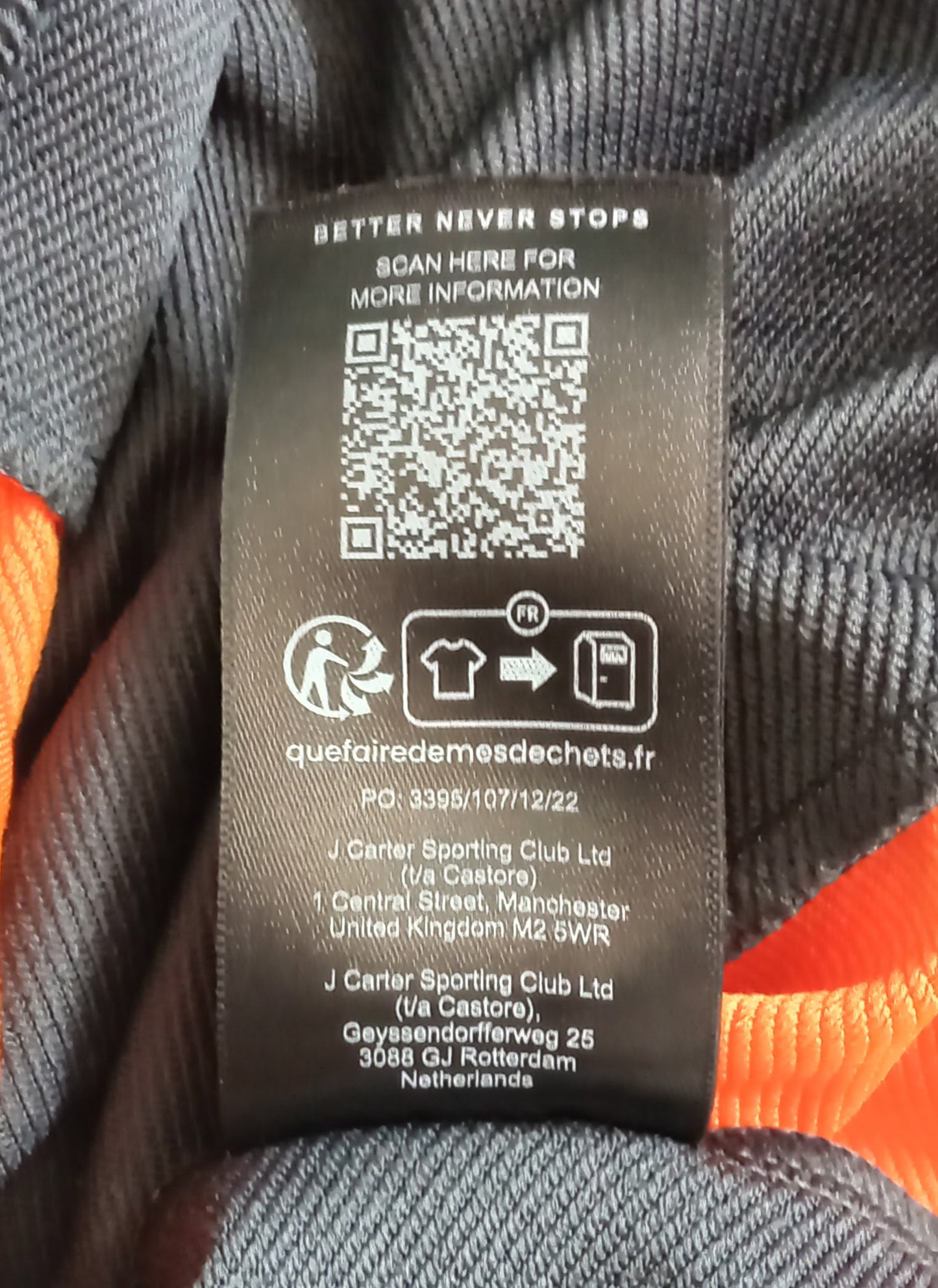 Rangers 2023/24 Castore Football Training Quarter Zip