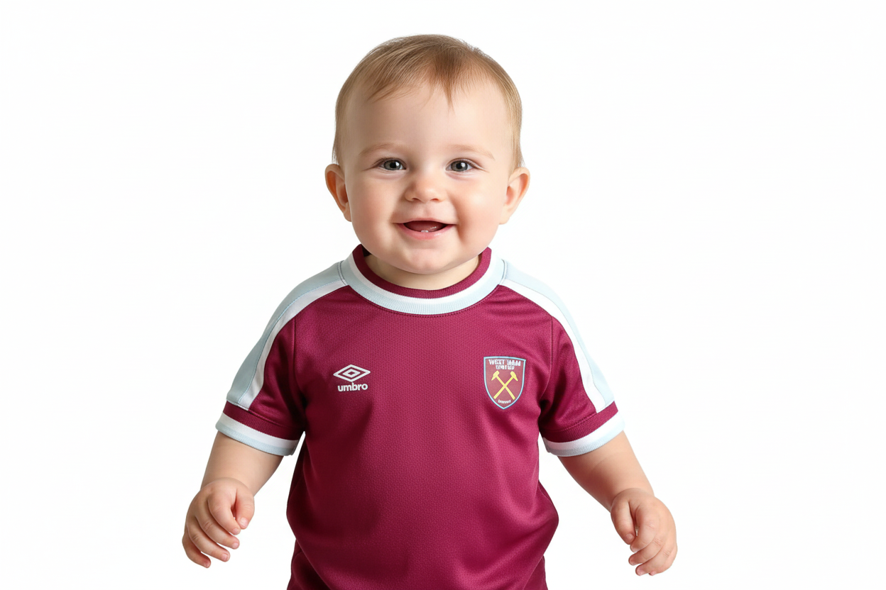 West Ham United 2021/22 Umbro Home Football Shirt