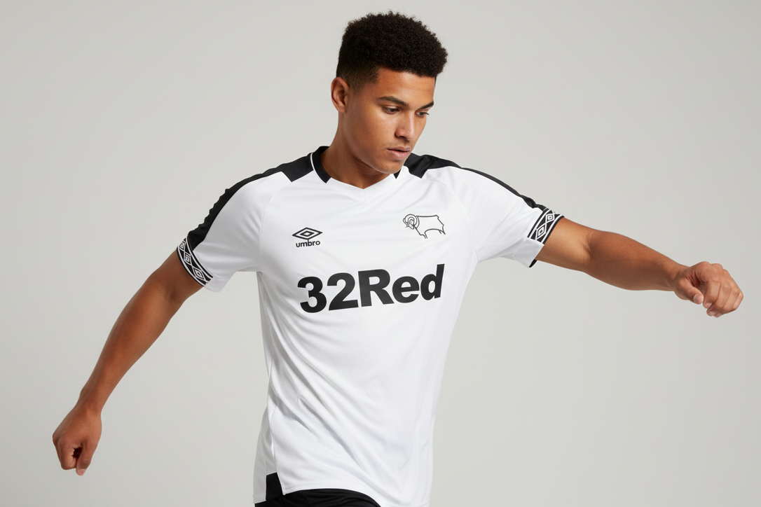 Derby County 2018/19 Umbro Home Football Shirt