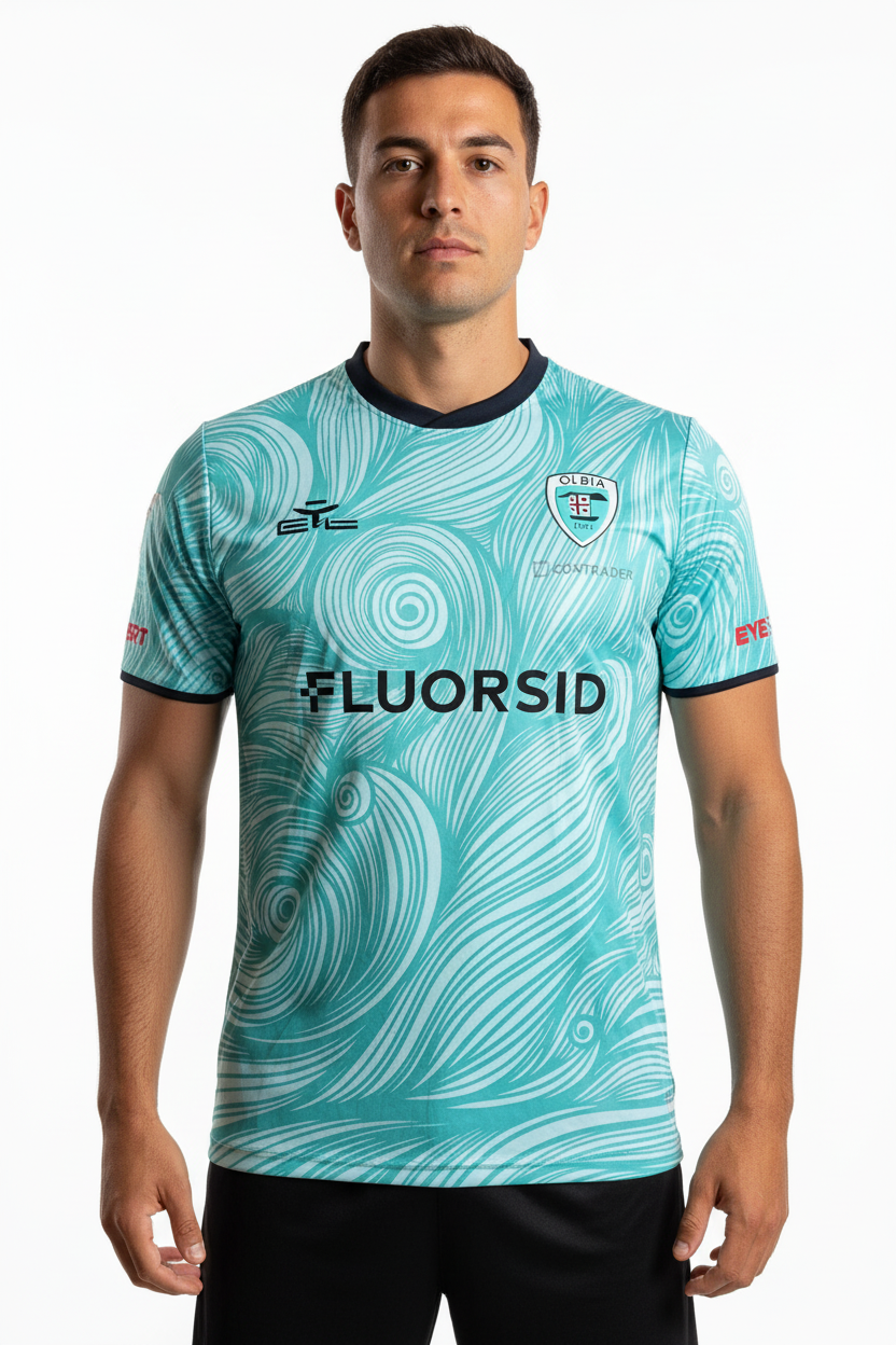 Olbia Calcio 2021/22 Eye Sports Third Football Shirt