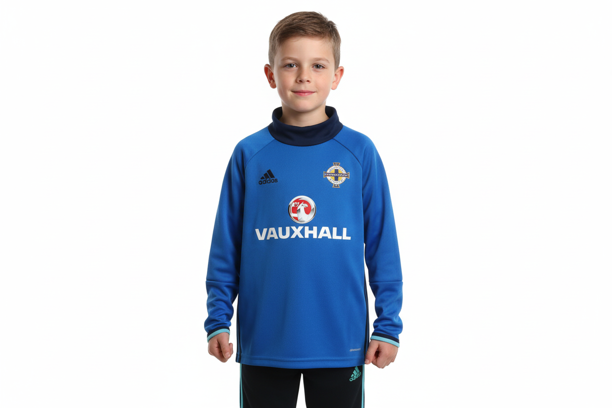 Northern Ireland 2016 Adidas Long Sleeve Training Football Shirt