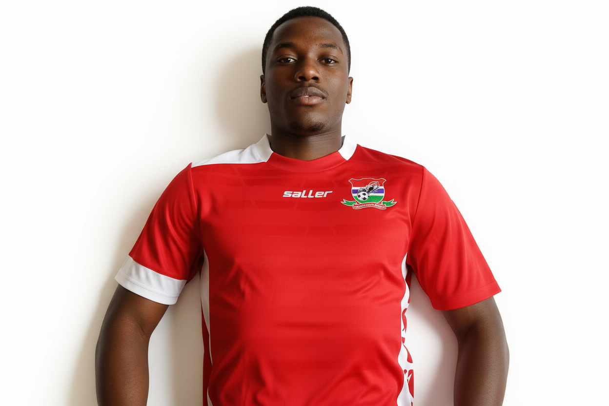 Gambia 2019 Saller Home Football Shirt