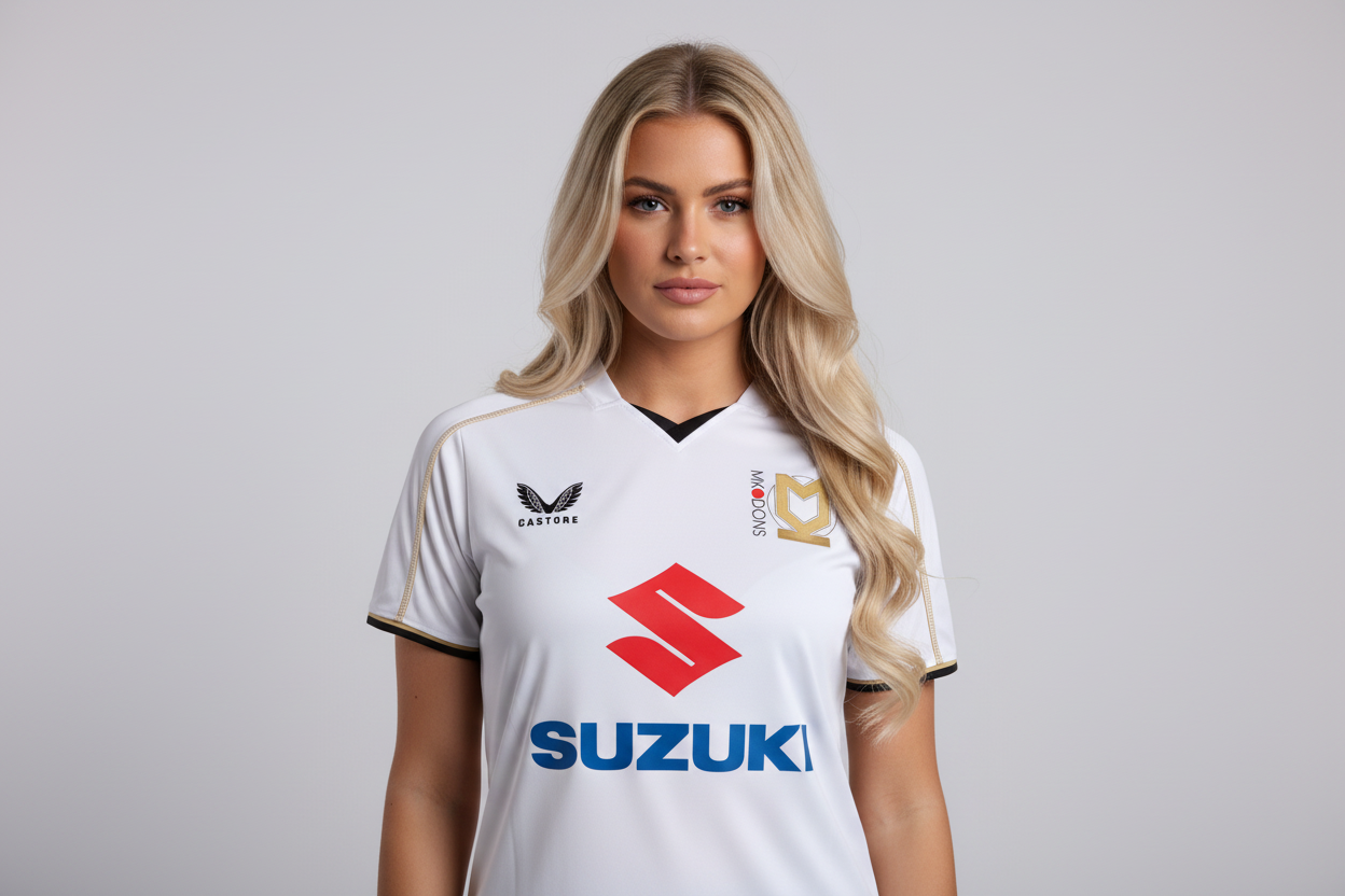 MK Dons 2024/25 Castore Home Football Shirt