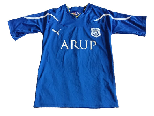 Cardiff City 2010/11 Puma Home Football Shirt