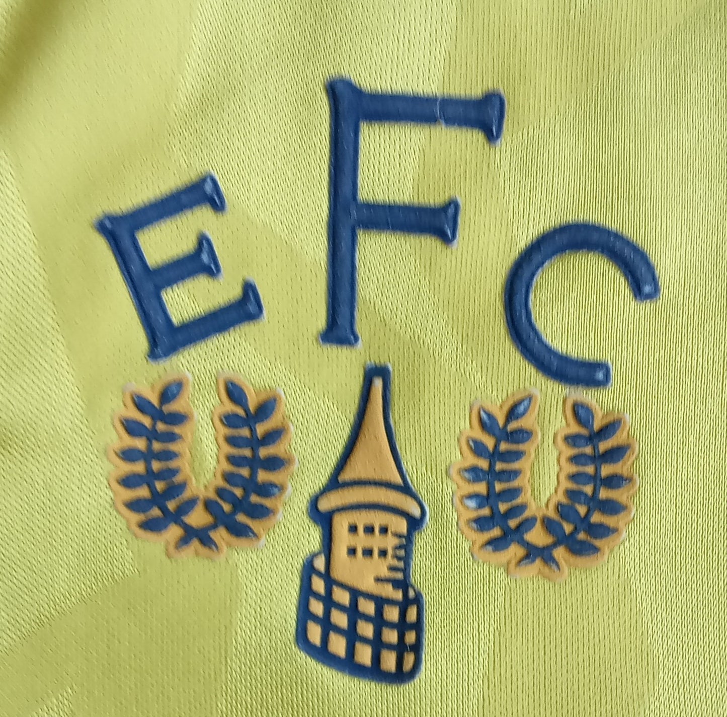 Everton 1990/92 Score Draw Away Football Shirt