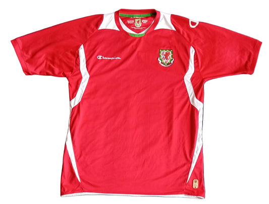 Wales 2008 Champion Home Football Shirt