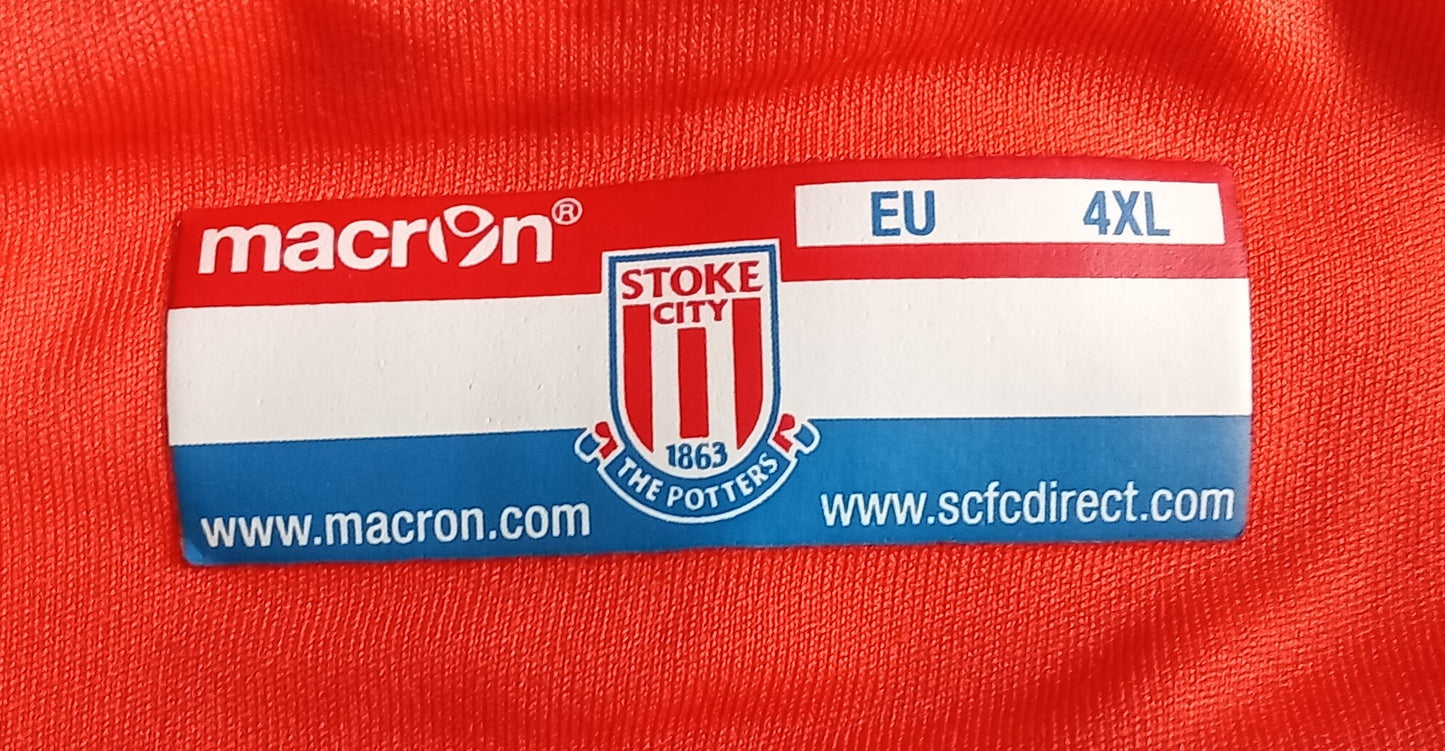 Stoke City 2016/17 Macron Away Goalkeeper Football Shirt