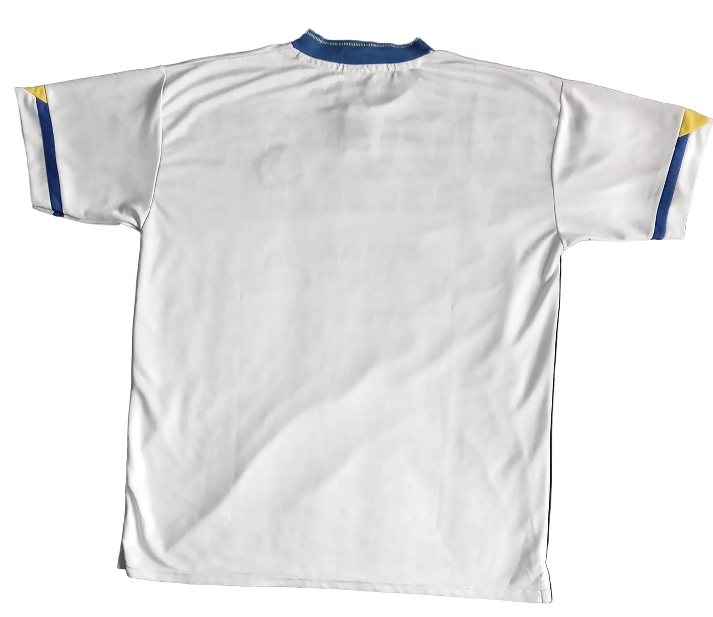 Leeds United 1991/92 Score Draw Home Football Shirt