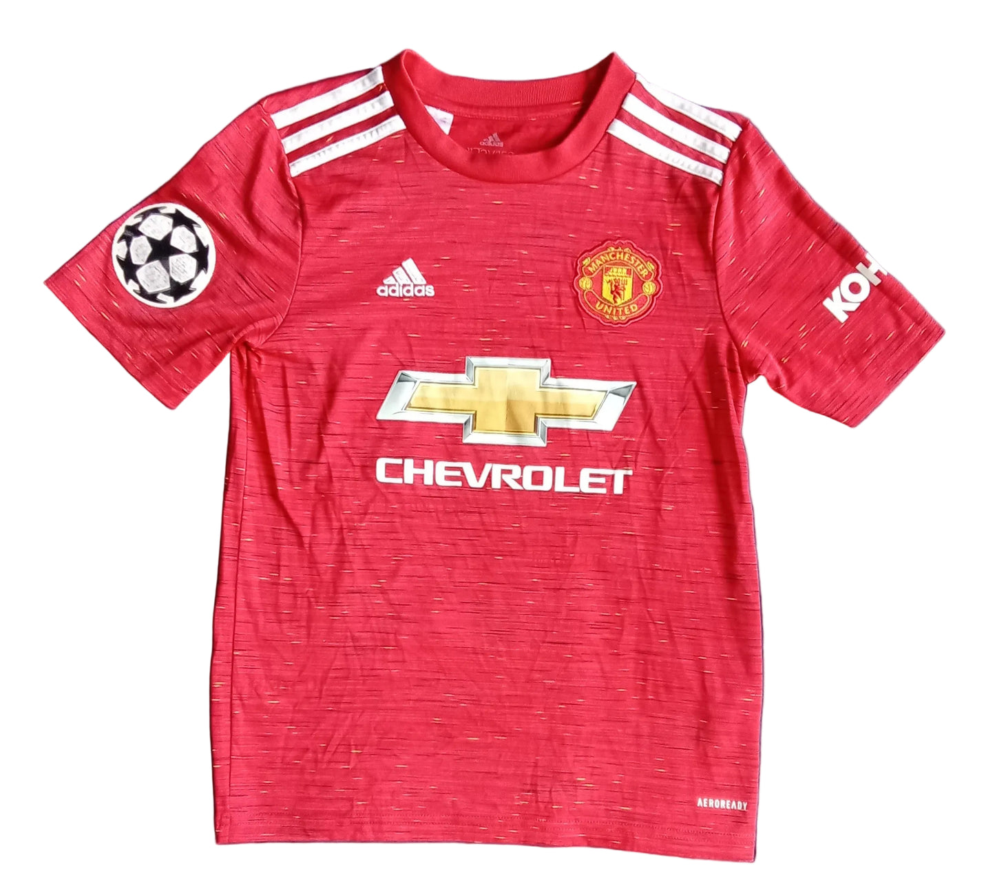 Manchester United 2020/21 Adidas Home Football Shirt