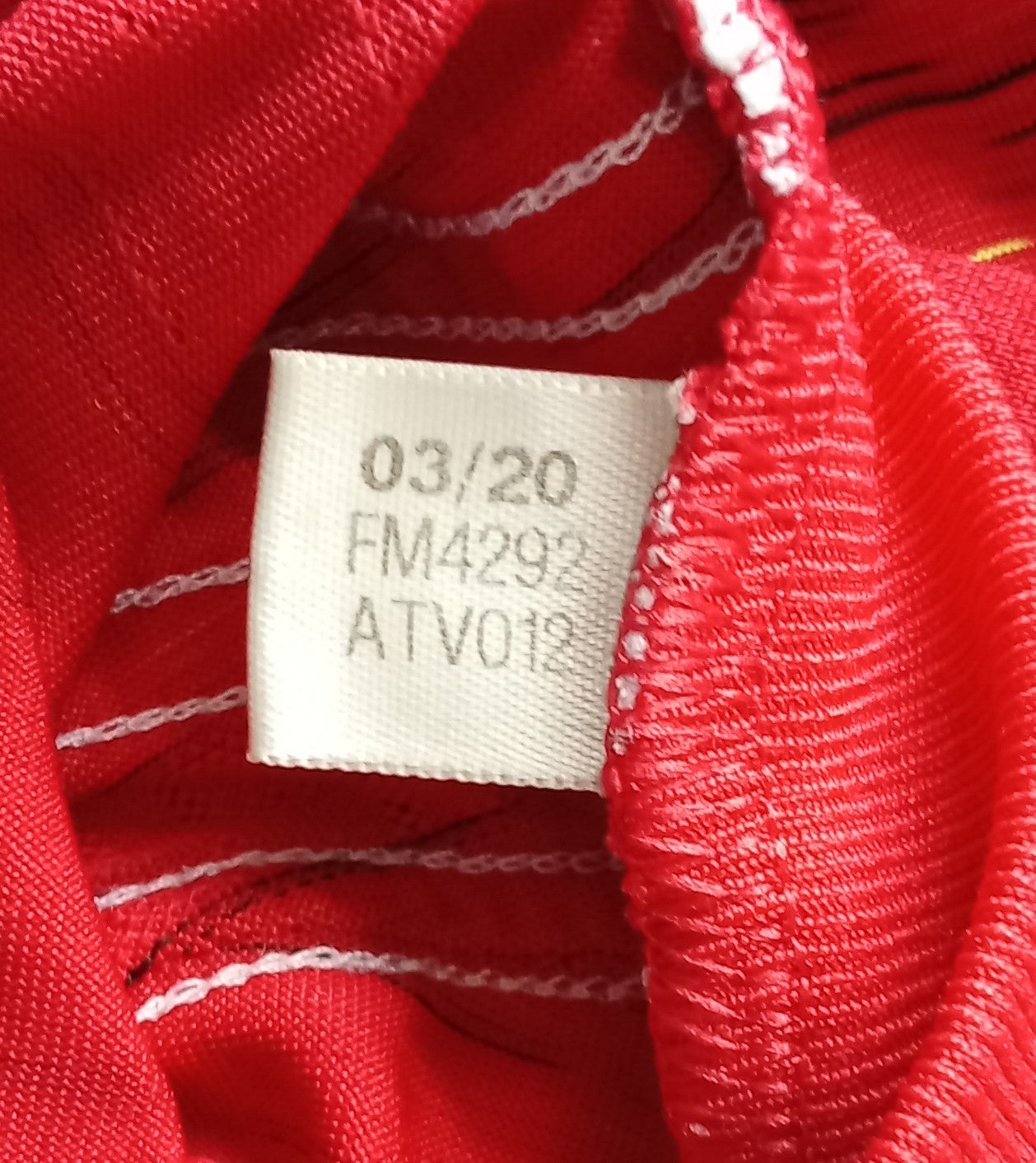 Manchester United 2020/21 Adidas Home Football Shirt