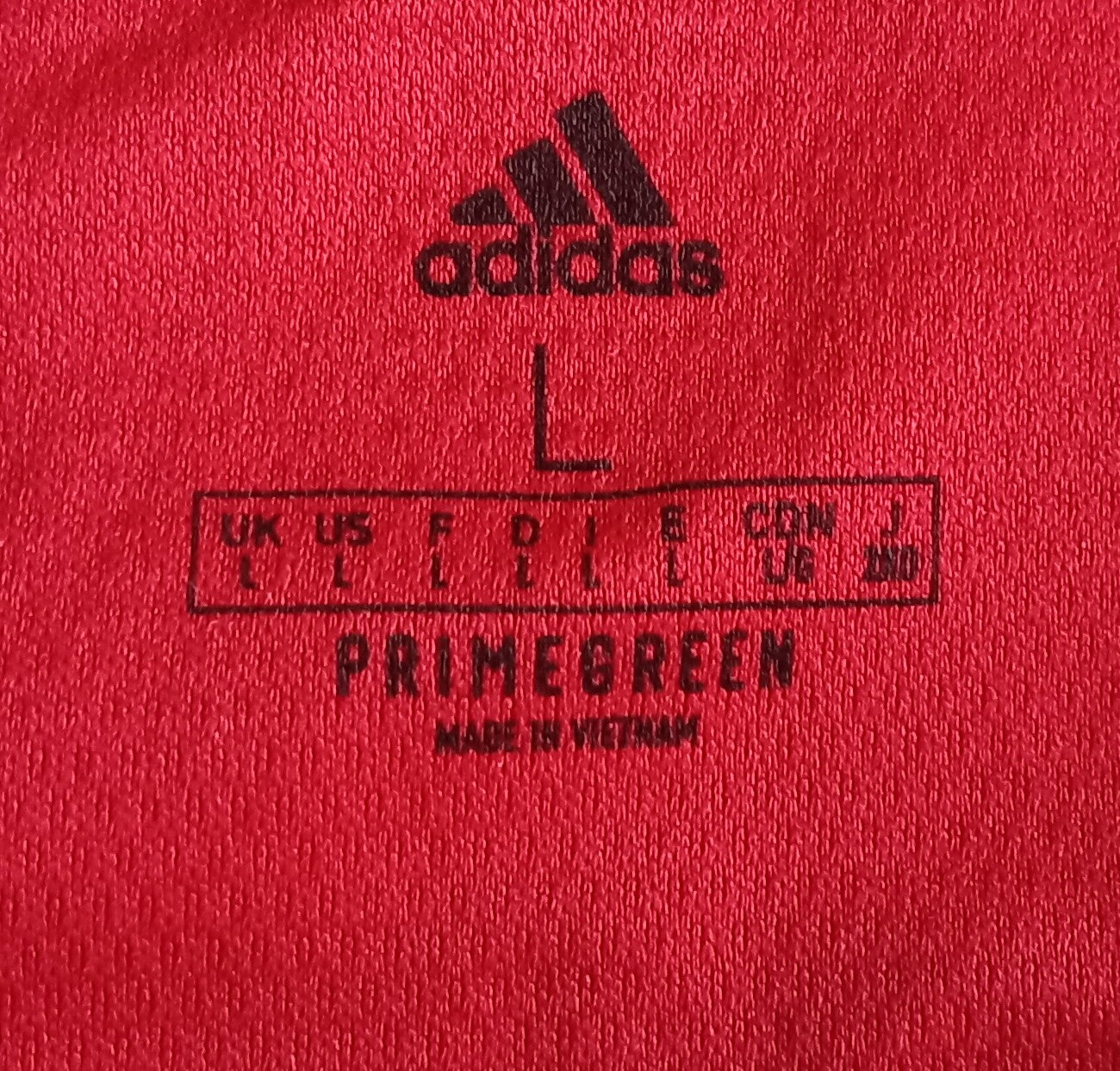 Manchester United 2021/22 Adidas Home Football Shirt