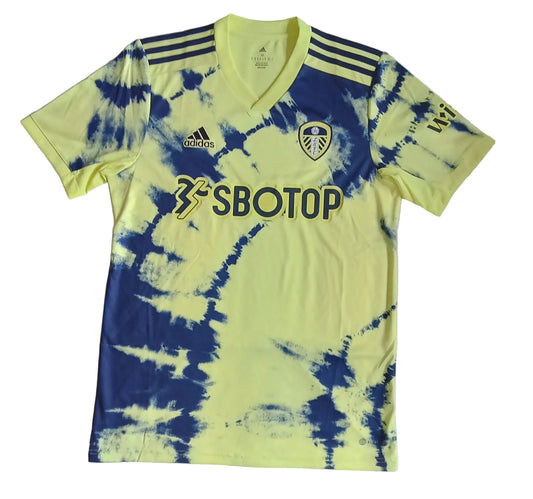 Leeds United 2022/23 Adidas Away Football Shirt