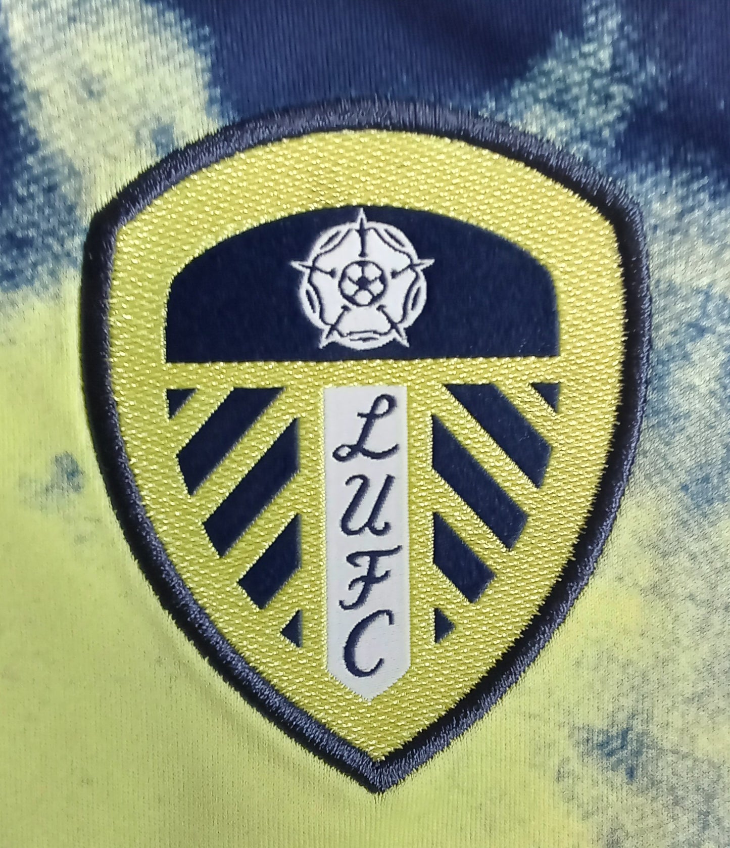 Leeds United 2022/23 Adidas Away Football Shirt