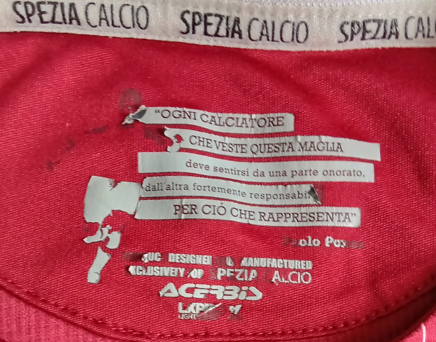Spezia 2019/20 Acerbis Third Football Shirt