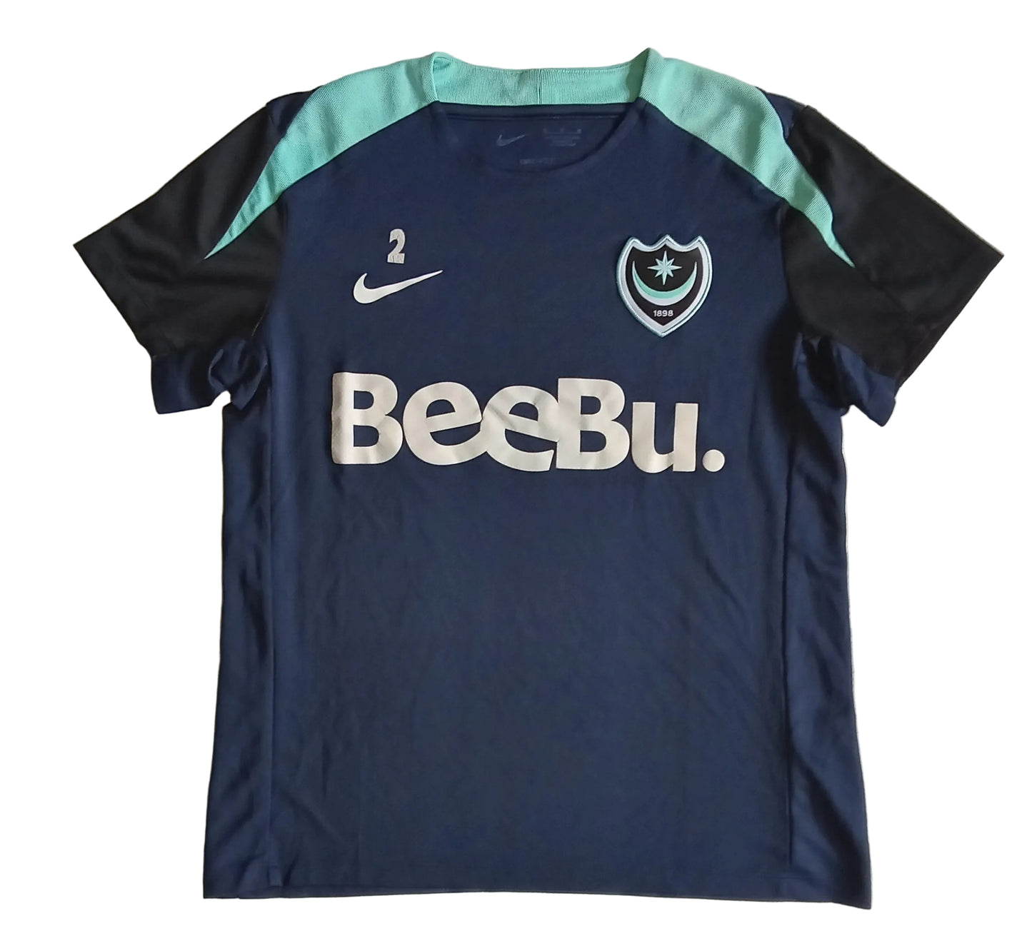 Portsmouth 2024/25 Nike Player Issue Short Sleeve Football Training Shirt