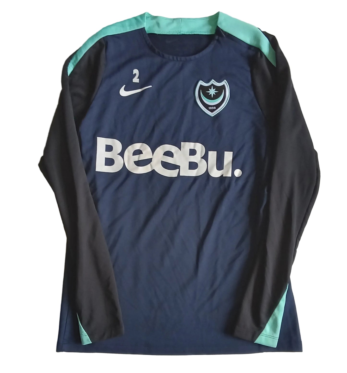 Portsmouth 2024/25 Nike Player Issue Long Sleeve Football Training Shirt