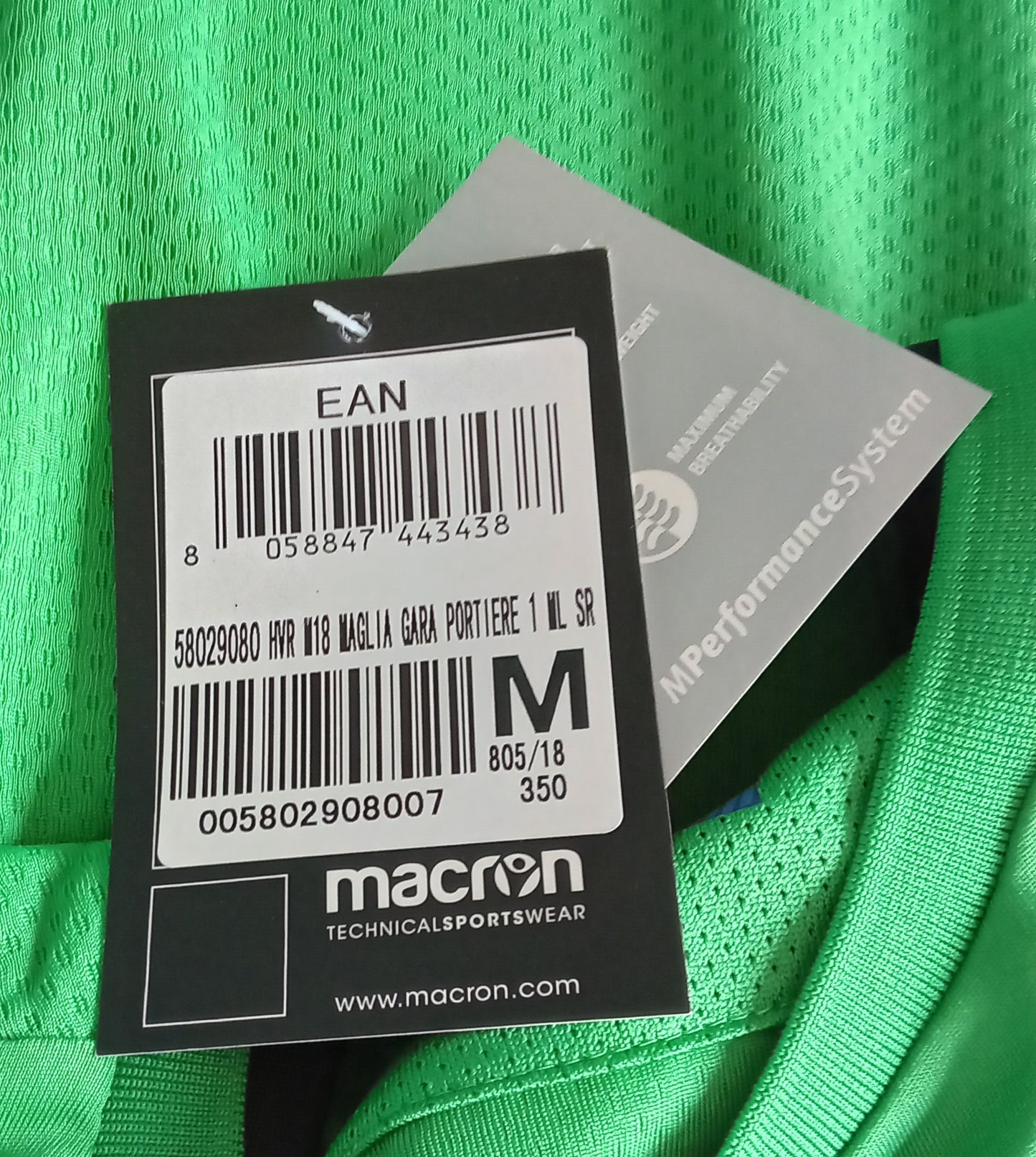 Verona 2018/19 Macron Goalkeeper Football Shirt