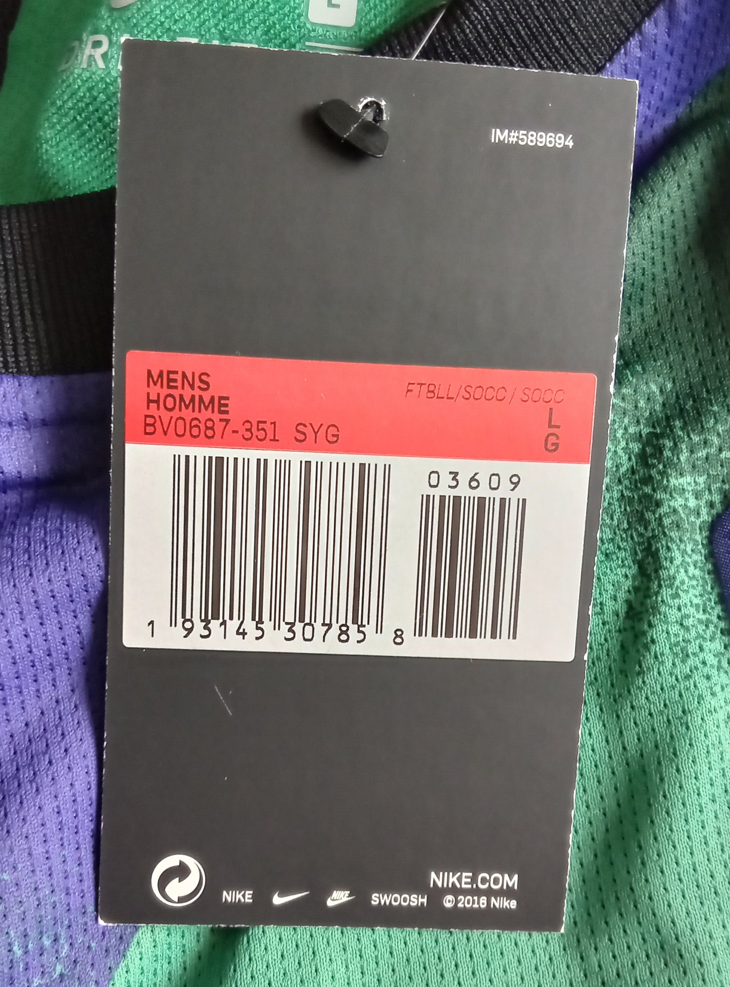 Atletico Madrid 2019/20 Nike Goalkeeper Football Shirt
