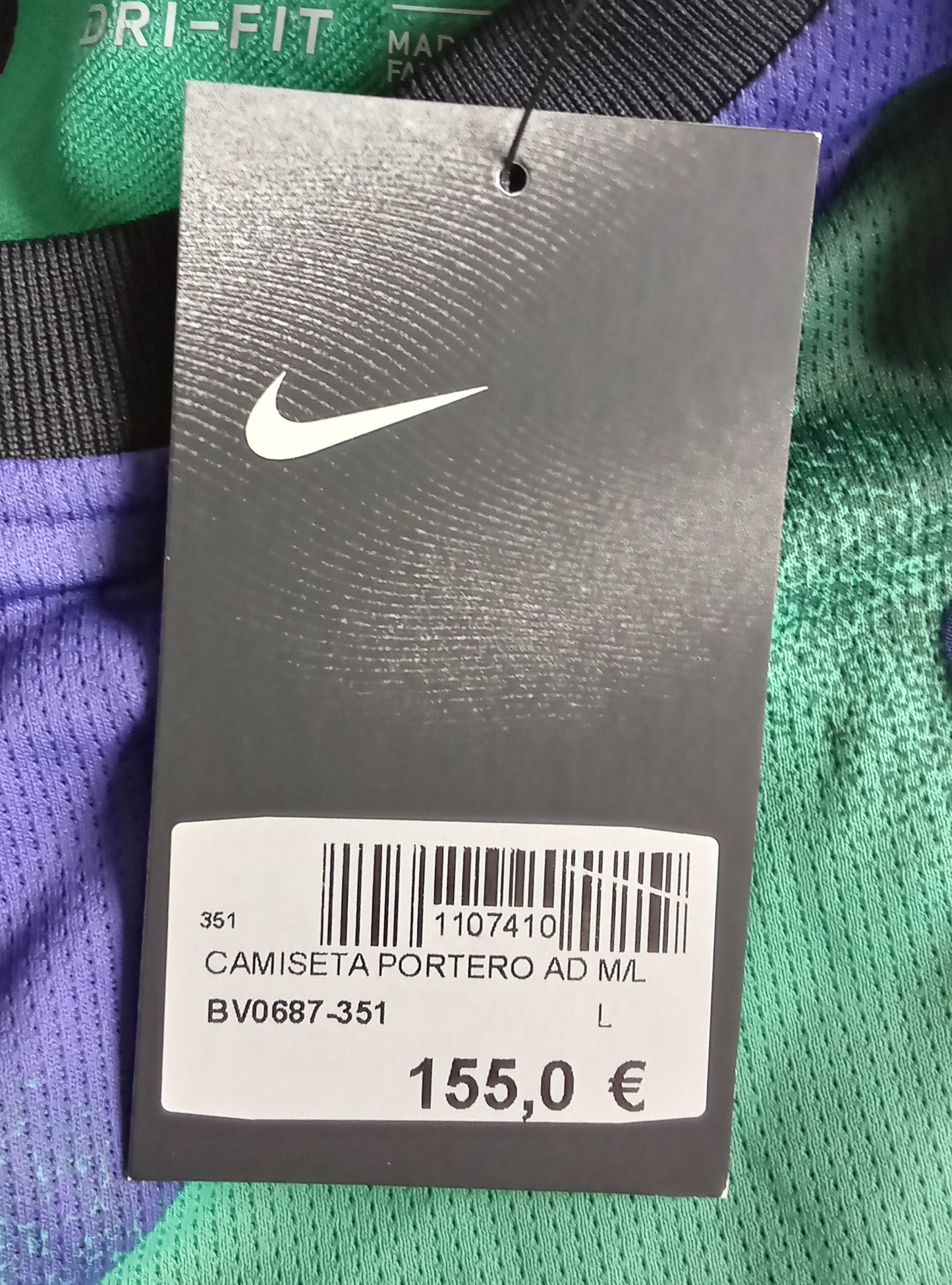 Atletico Madrid 2019/20 Nike Goalkeeper Football Shirt