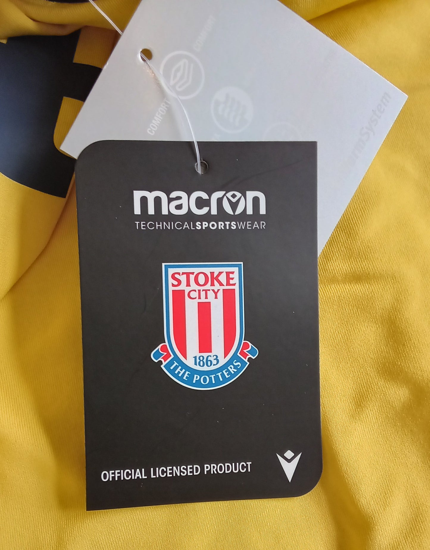 Stoke City 2020/21 Macron Football Training Shirt