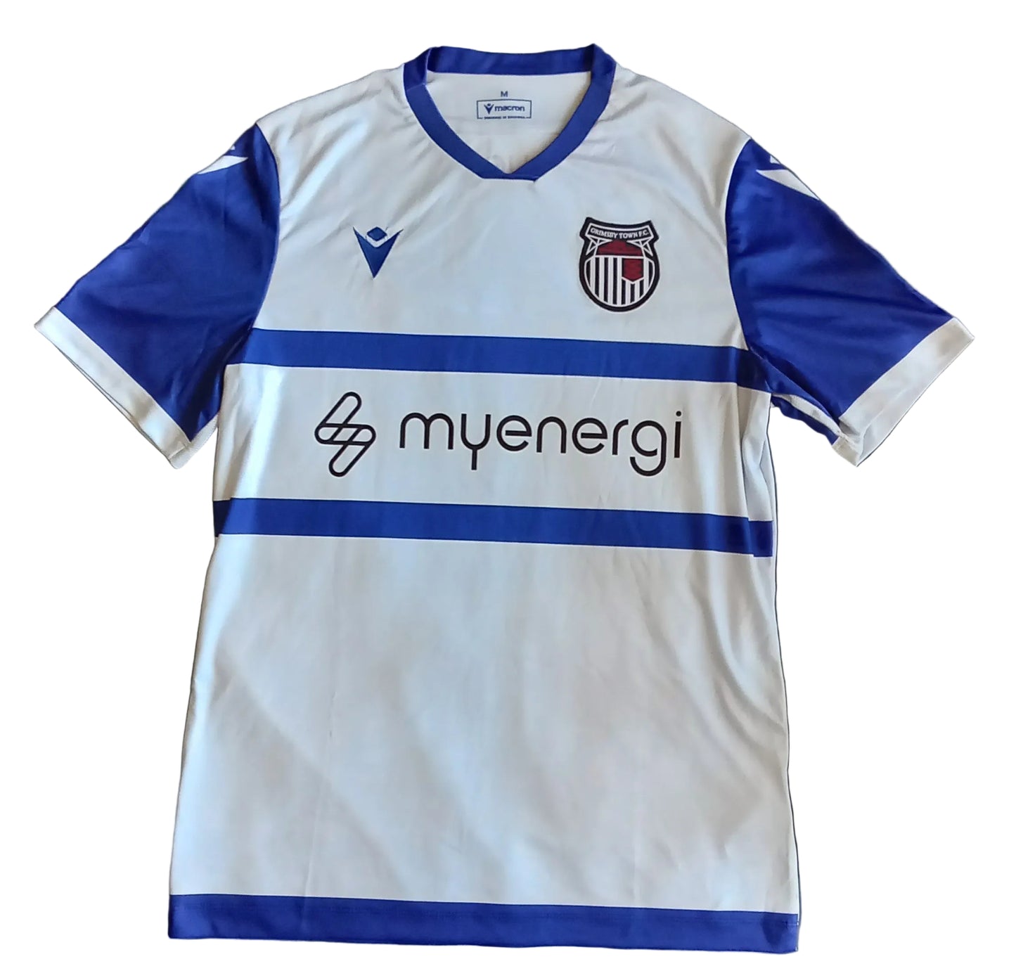 Grimsby Town 2023/24 Macron Third Football Shirt
