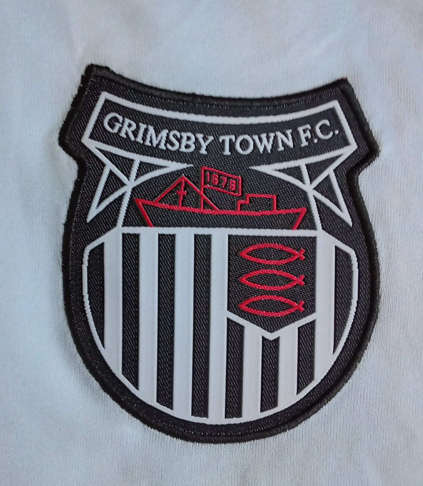 Grimsby Town 2023/24 Macron Third Football Shirt