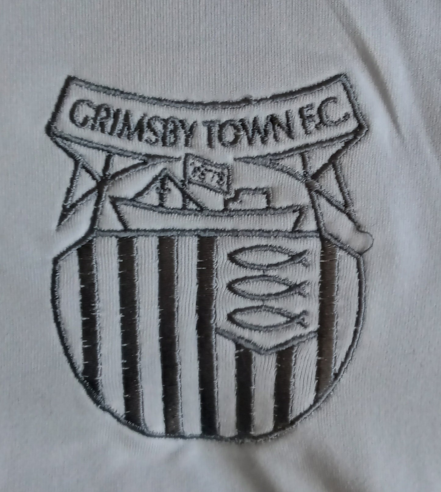 Grimsby Town 2023/24 Macron Staff Issue Football Quarter Zip Training Shirt