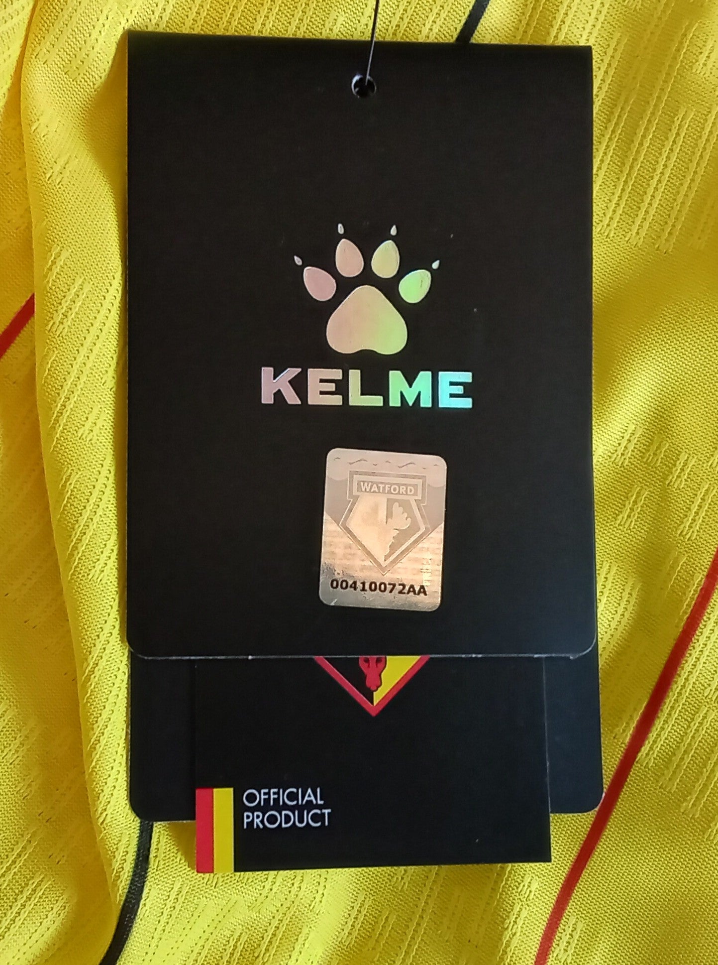 Watford 2024/25 Kelme Home Football Shirt