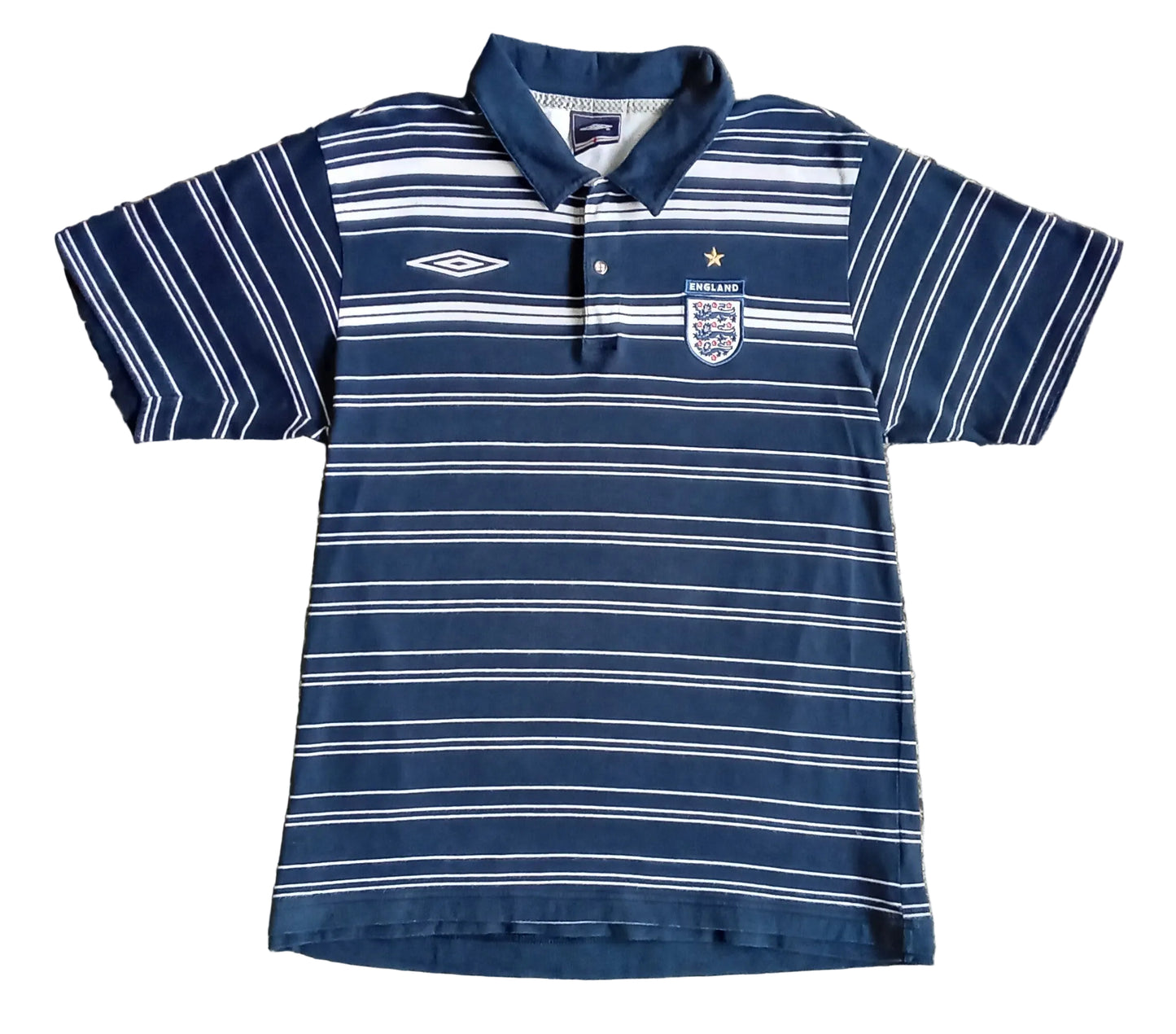 * England 2004/06 Umbro Football Polo Shirt *
