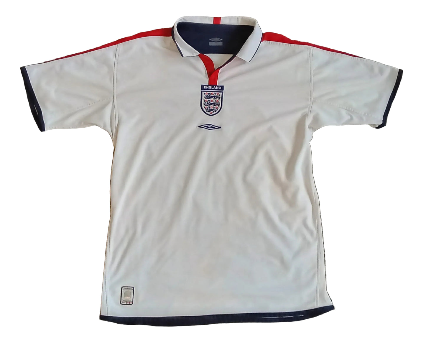 * England 2003/05 Umbro Home Football Shirt *