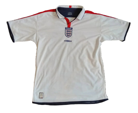 * England 2003/05 Umbro Home Football Shirt *