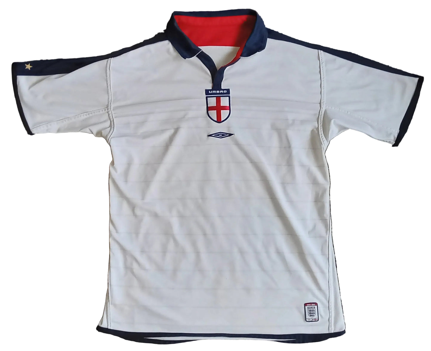 * England 2003/05 Umbro Home Football Shirt *