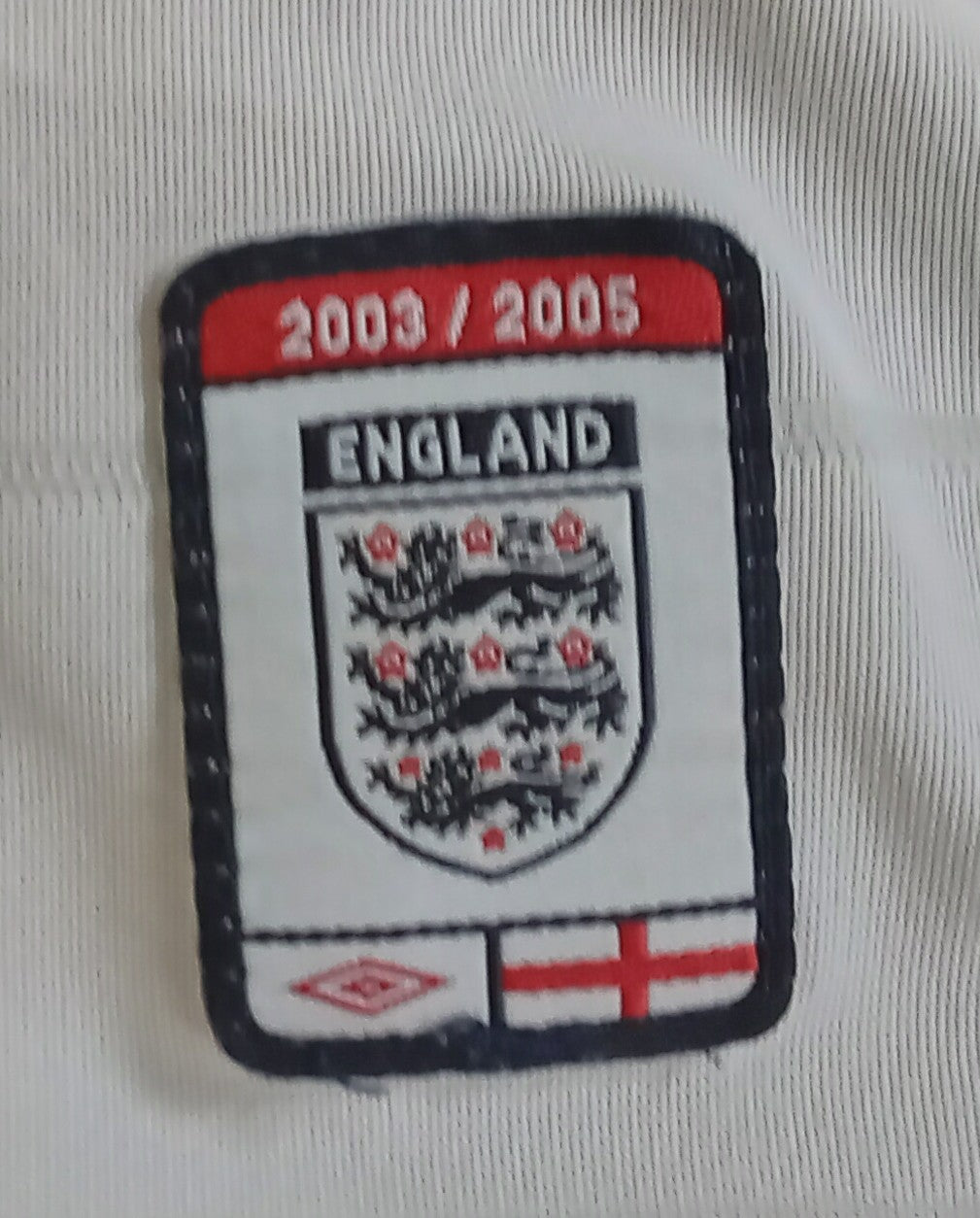 * England 2003/05 Umbro Home Football Shirt *