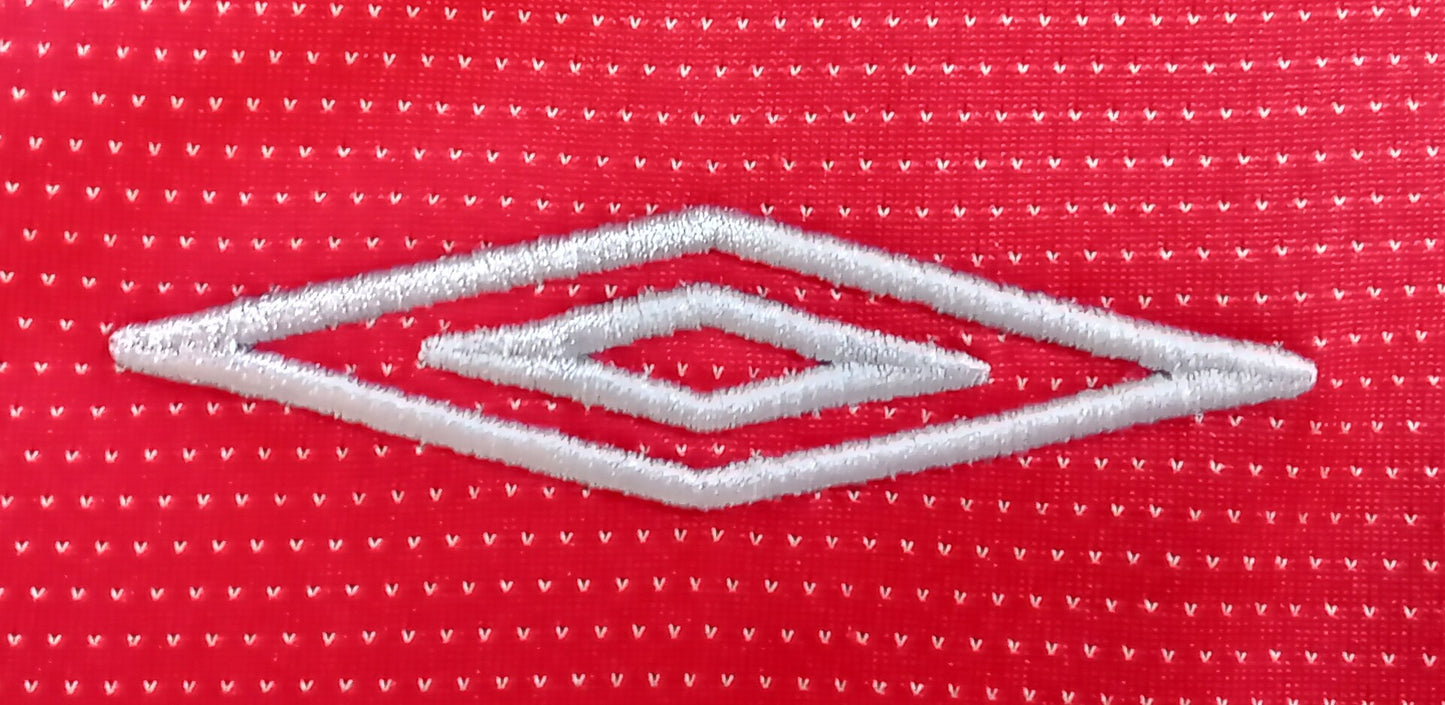 * England 2004 Umbro Away Football Shirt - Long Sleeve *