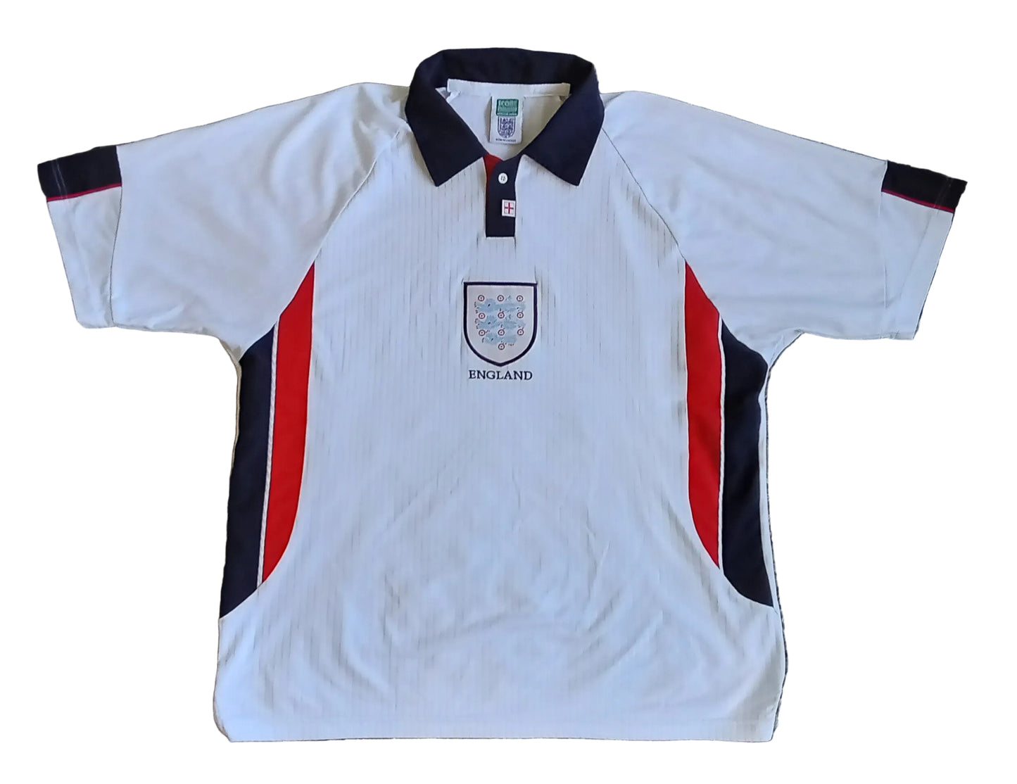 * England 1998 Score Draw Home Football Shirt *