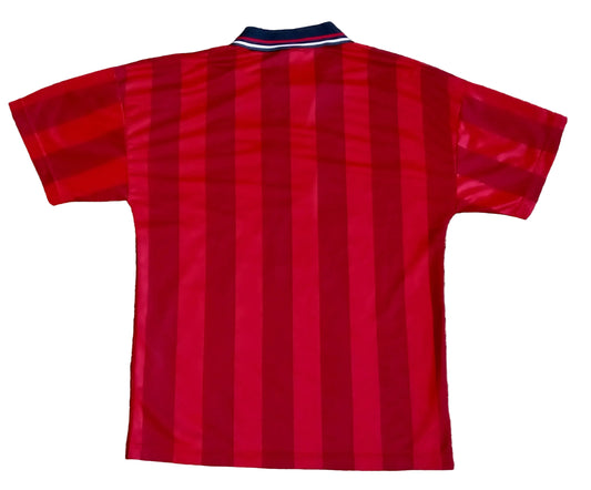 * England 1998 Score Draw Away Football Shirt *