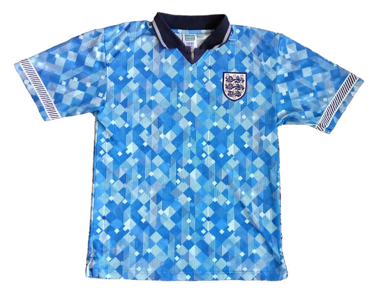 * England 1990 Score Draw Third Football Shirt *