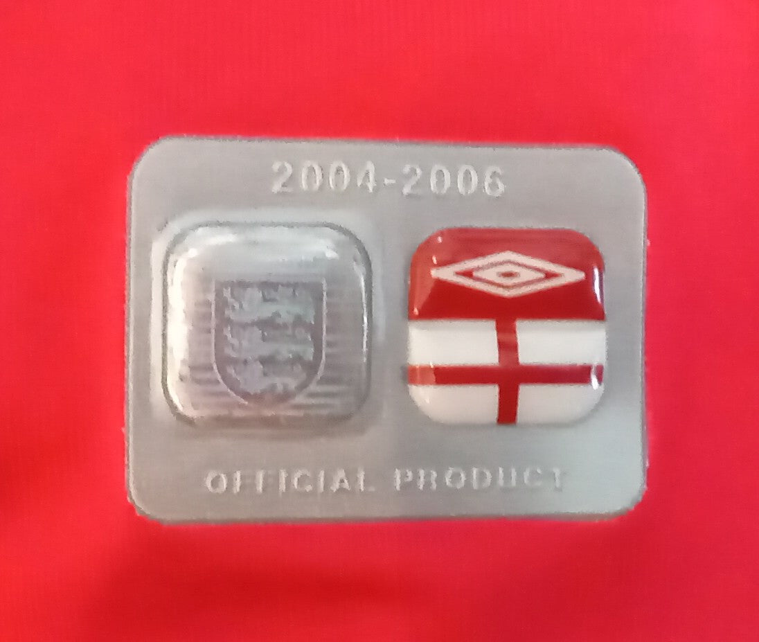 * England 2004 Umbro Away Football Shirt (Mens) *