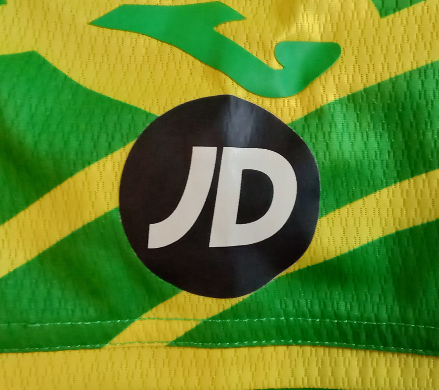 Norwich City 2021/22 Joma Home Football Shirt