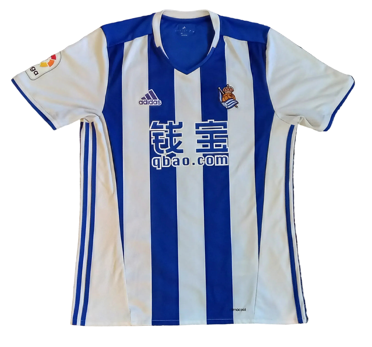 Real Sociedad 2016/17 Adidas Home Football Shirt
