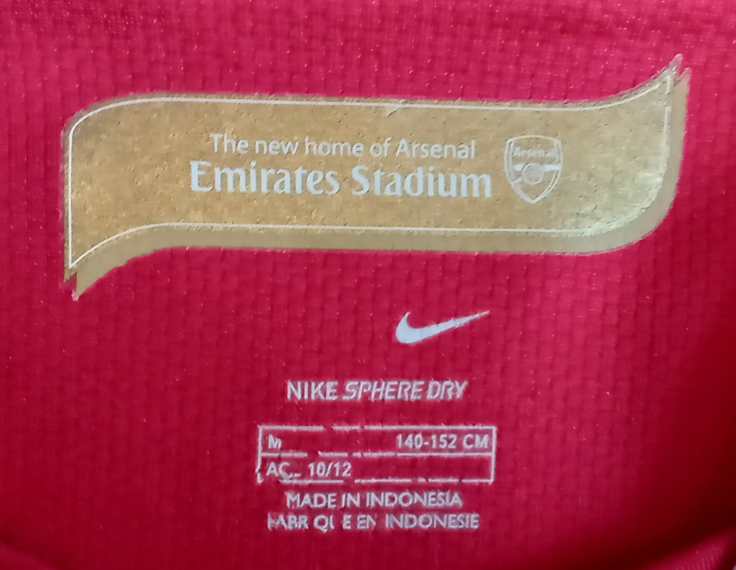 Arsenal 2006/08 Nike Home Football Shirt