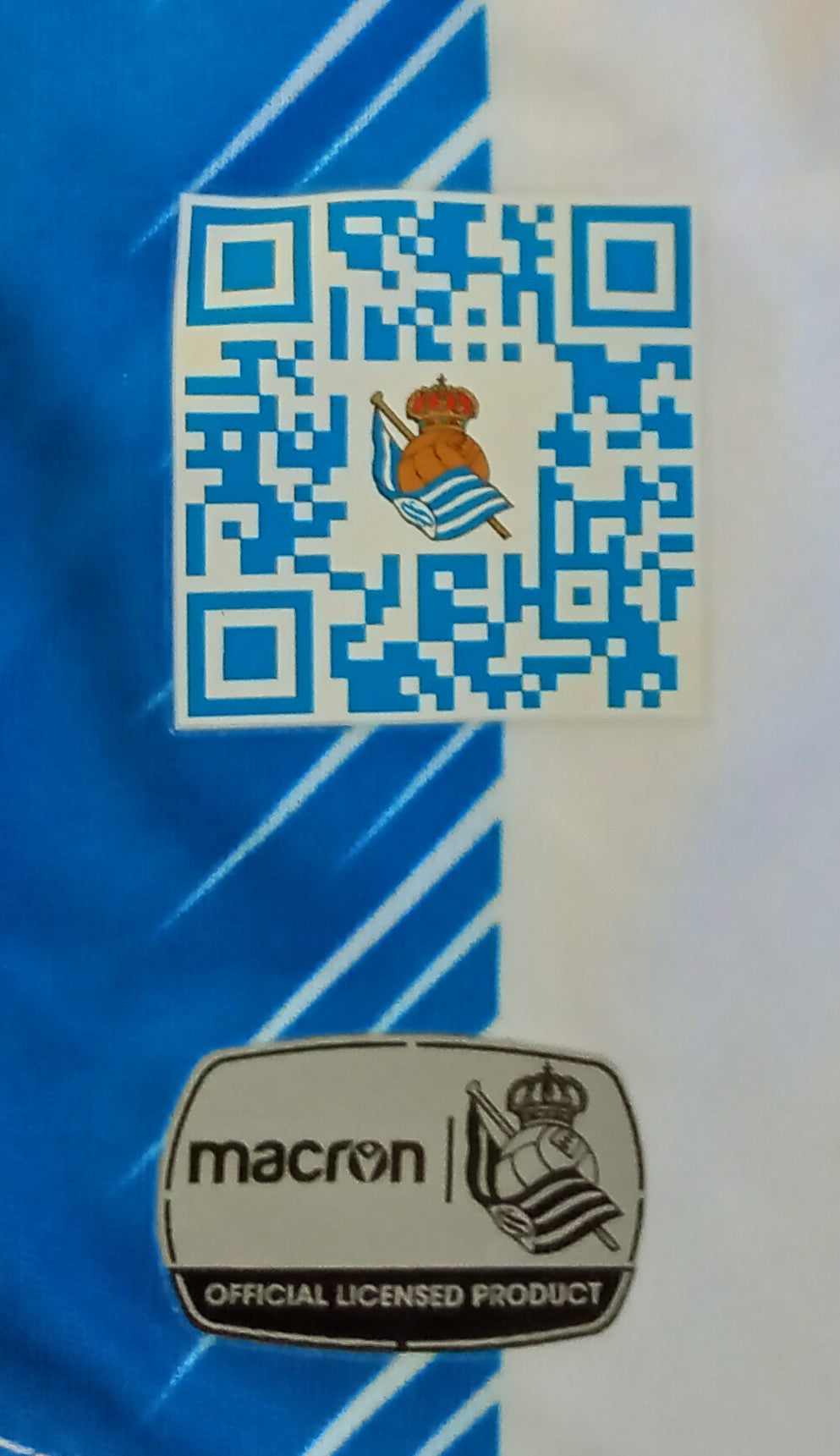 Real Sociedad Femenino 2019/20 Macron Home Football Shirt