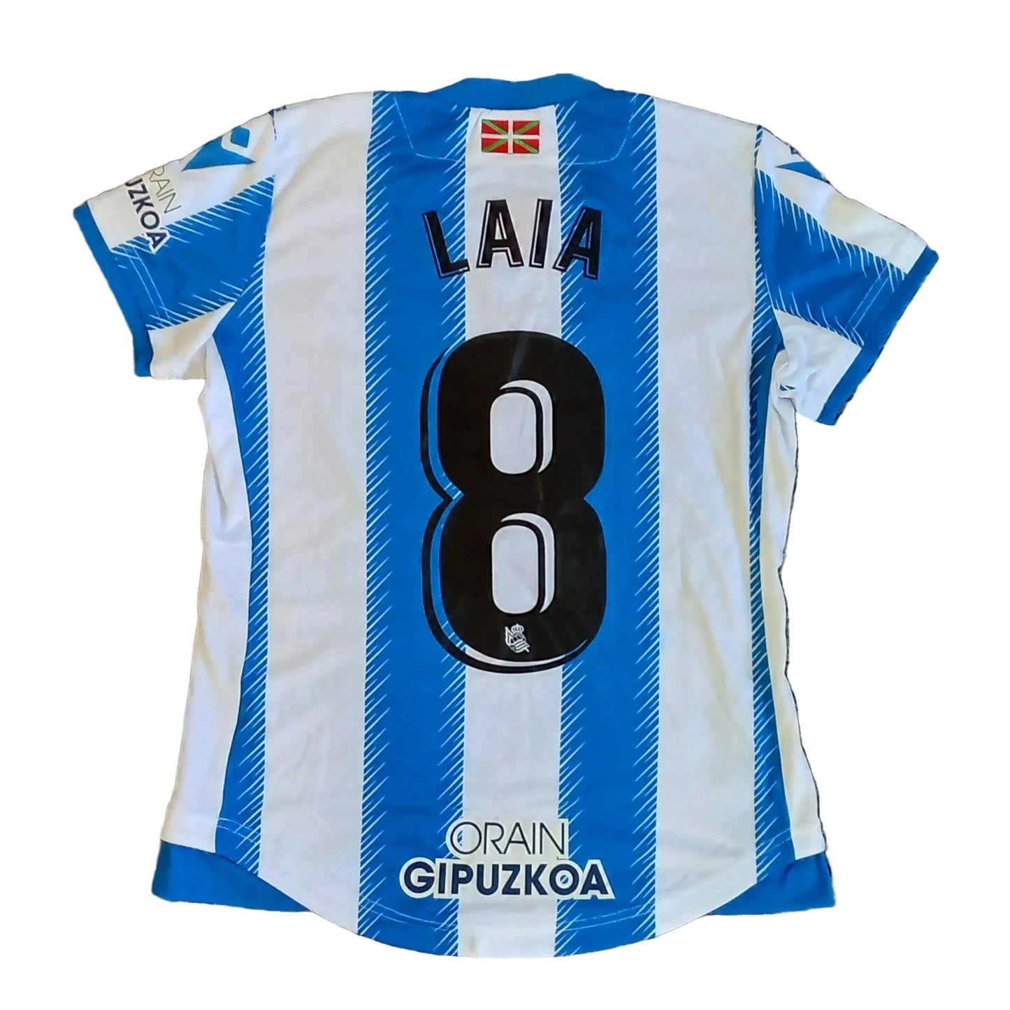 Real Sociedad Femenino 2019/20 Macron Home Football Shirt