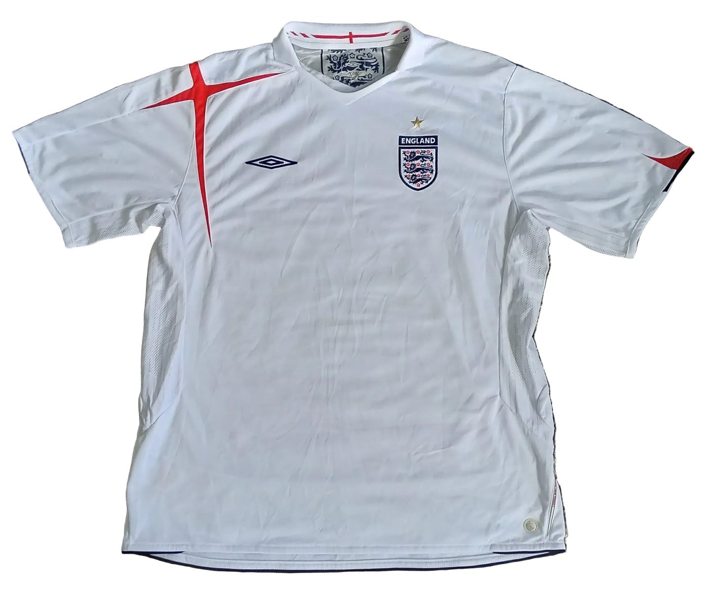 * England 2006 Umbro Home Football Shirt *