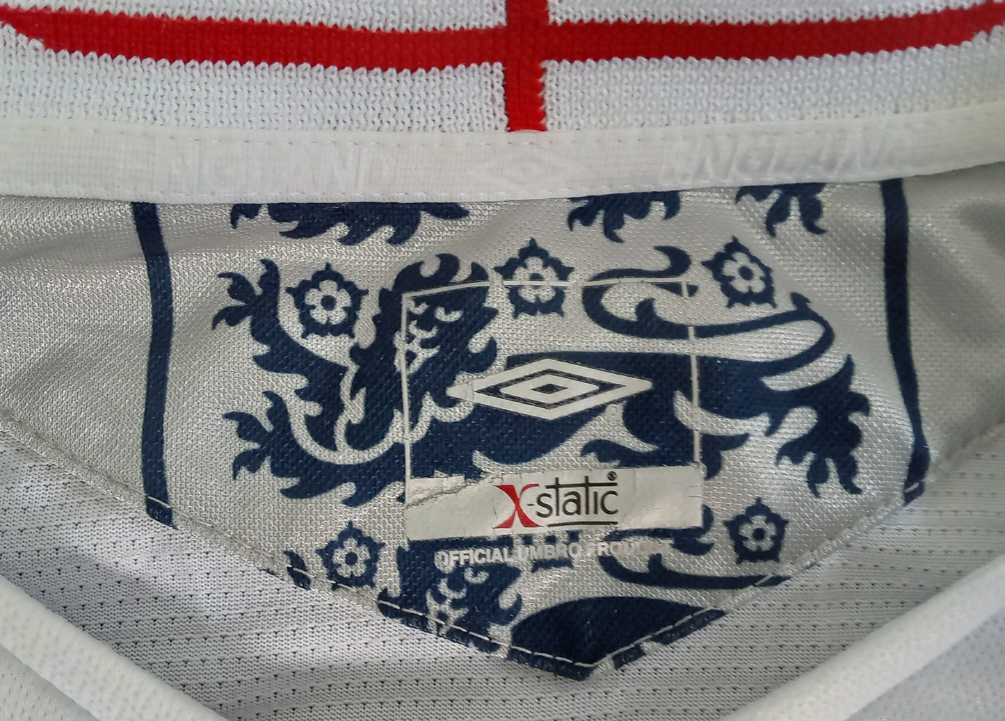 * England 2006 Umbro Home Football Shirt *