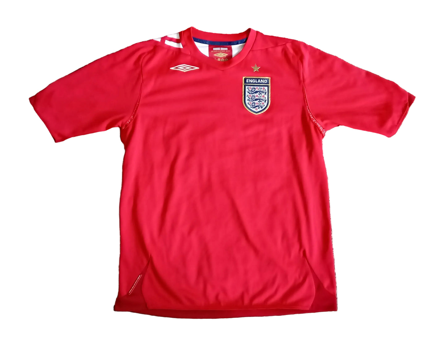 * England 2006 Umbro Away Football Shirt (Kids) *